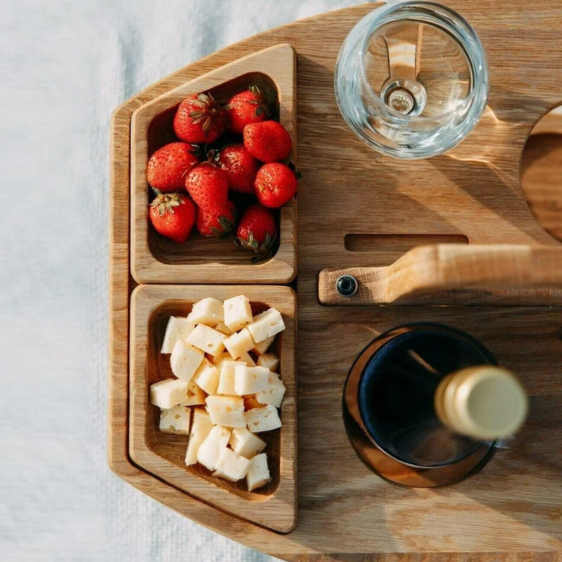 CheersTable – Houten Picknick- en Wijntafel