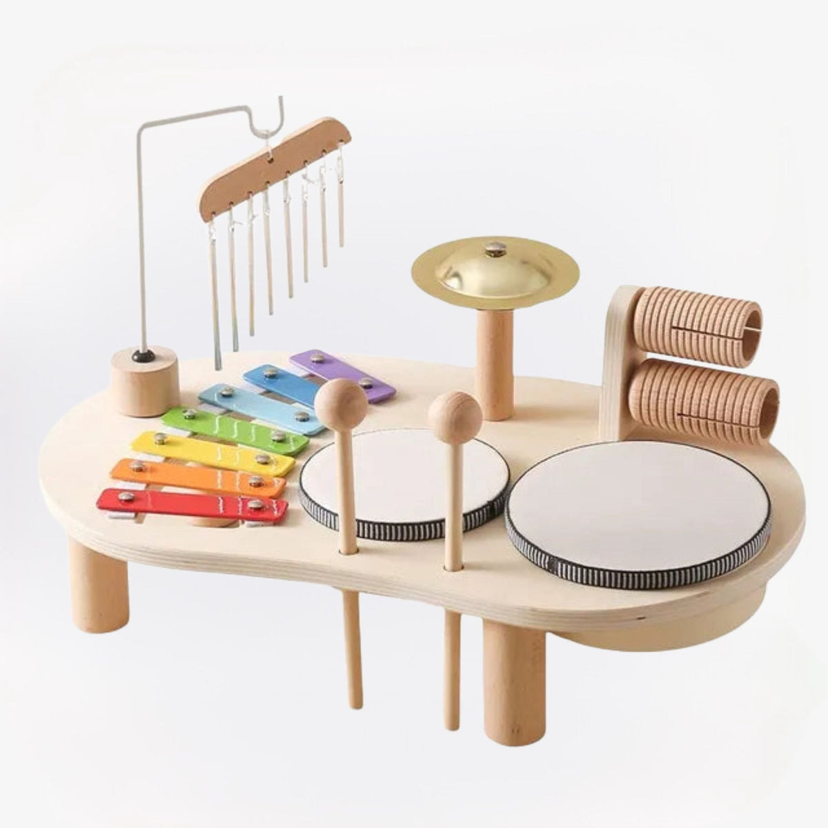 Montessori Kinder Muziekstation – Creatief Muziekplezier met Instrumenten & Geluid