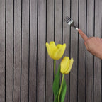 Zelfklevende 3D Wandpanelen PVC Houtlook