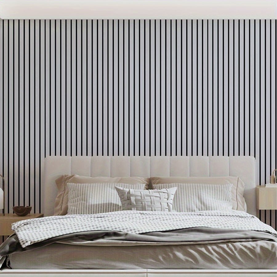 Zelfklevende 3D Wandpanelen PVC Houtlook