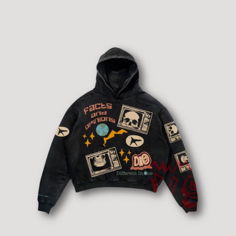 Unieke Streetwear Hoodies - Kunstzinnige Prints & Inspirerende Teksten
