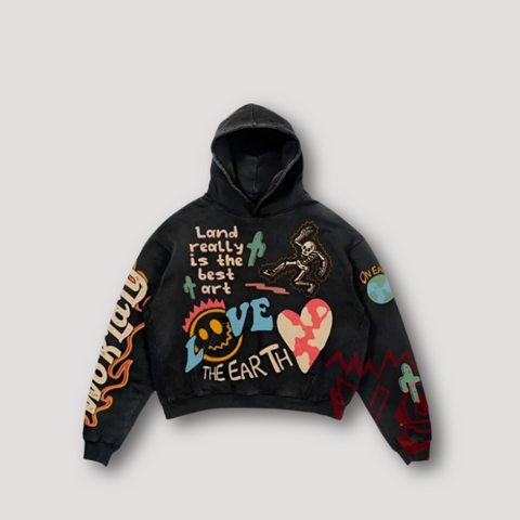 Unieke Streetwear Hoodies - Kunstzinnige Prints & Inspirerende Teksten