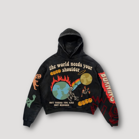 Unieke Streetwear Hoodies - Kunstzinnige Prints & Inspirerende Teksten