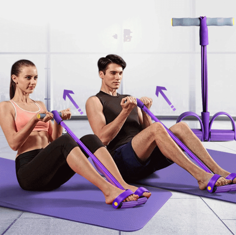 Multifunctioneel spantouw, weerstandsband voor full-body workouts