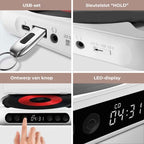 Compacte Draagbare Cd-Speler Met Bluetooth