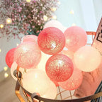 Decoratieve Lichtslinger Met Zachte Bolletjes