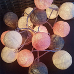 Decoratieve Lichtslinger Met Zachte Bolletjes