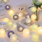 Decoratieve Lichtslinger Met Zachte Bolletjes