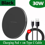 Snel Draadloos Oplaadpad Met USB-C Aansluiting