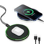 Snel Draadloos Oplaadpad Met USB-C Aansluiting