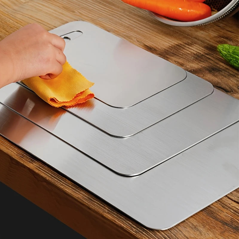 Titanium snijplank met antislipontwerp