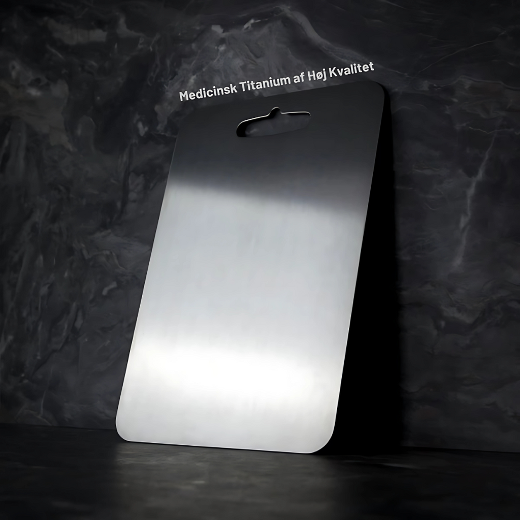 Titanium snijplank met antislipontwerp