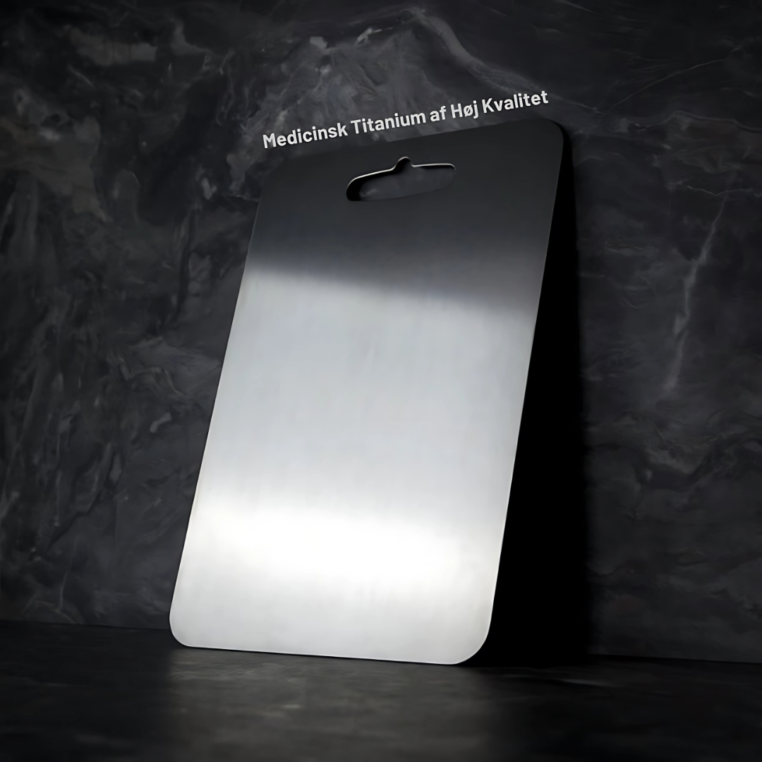 Titanium snijplank met antislipontwerp
