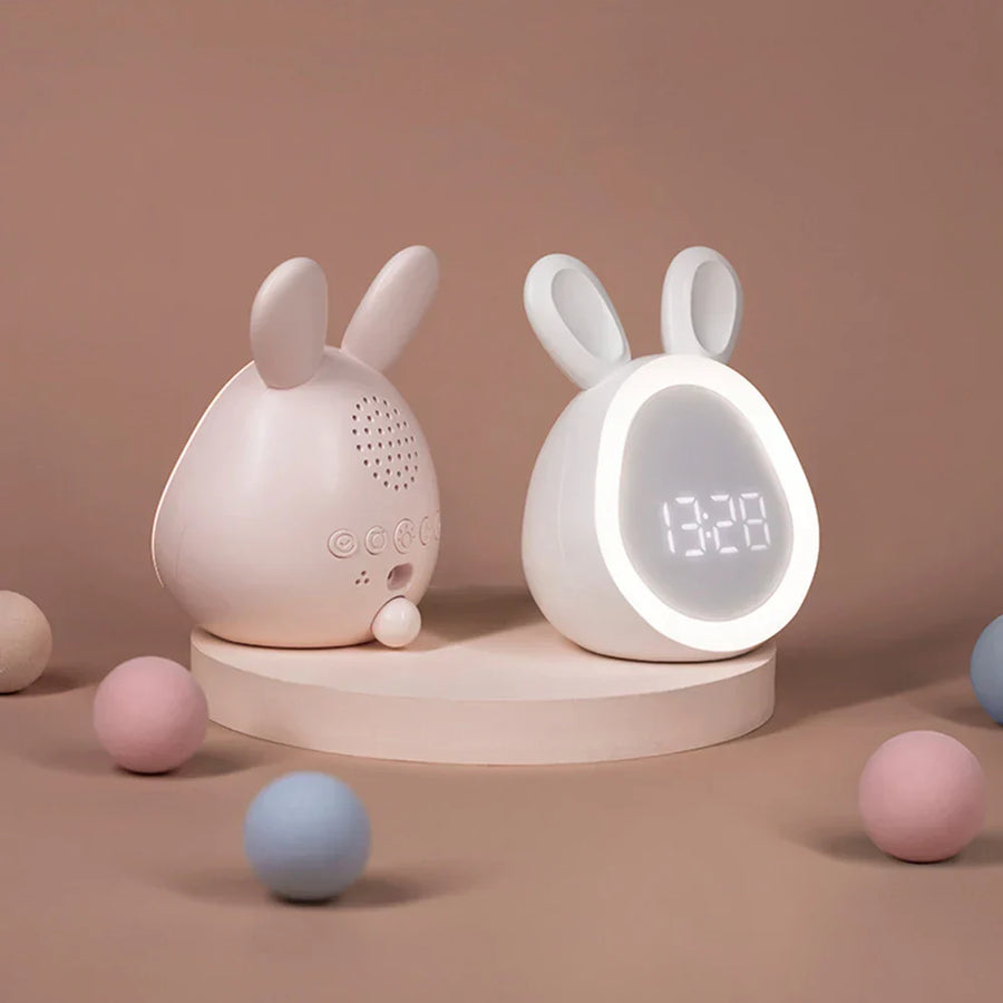 BunnyClock – Digitale Kinderwekker met Nachtlampje