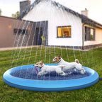 Hondensproeimat & Splash Pad - 100cm - Verfrissend Hondenzwembad