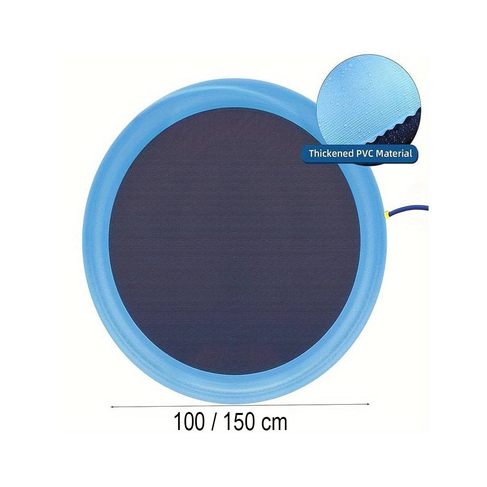 Hondensproeimat & Splash Pad - 100cm - Verfrissend Hondenzwembad