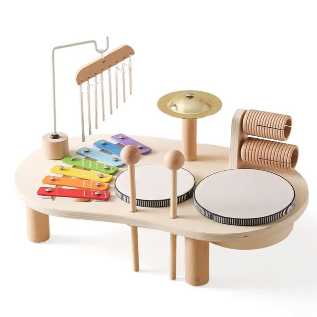 Montessori Kinder Muziekstation – Creatief Muziekplezier met Instrumenten & Geluid