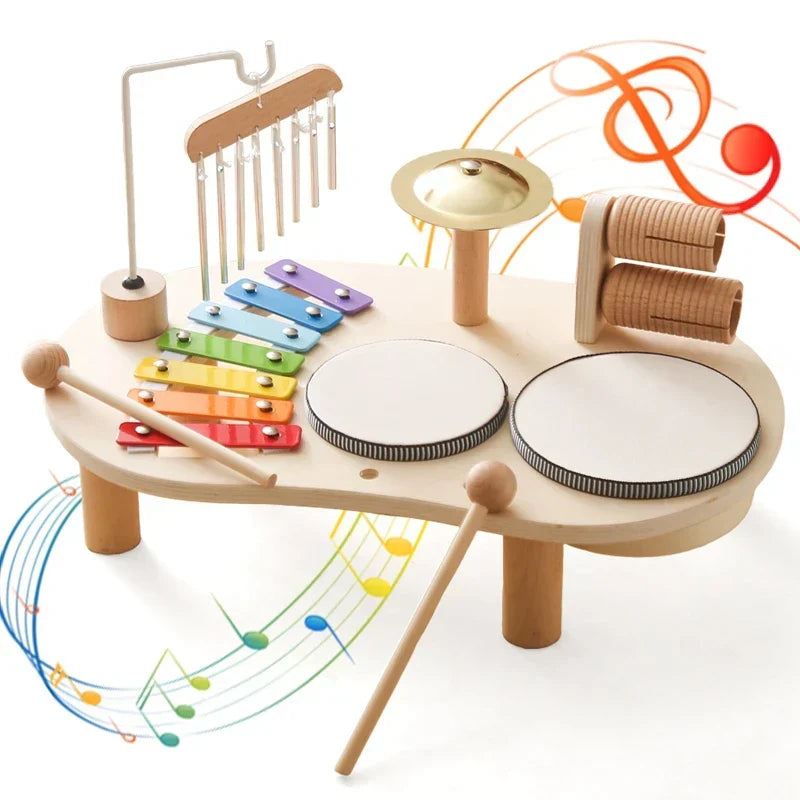 Montessori Kinder Muziekstation – Creatief Muziekplezier met Instrumenten & Geluid